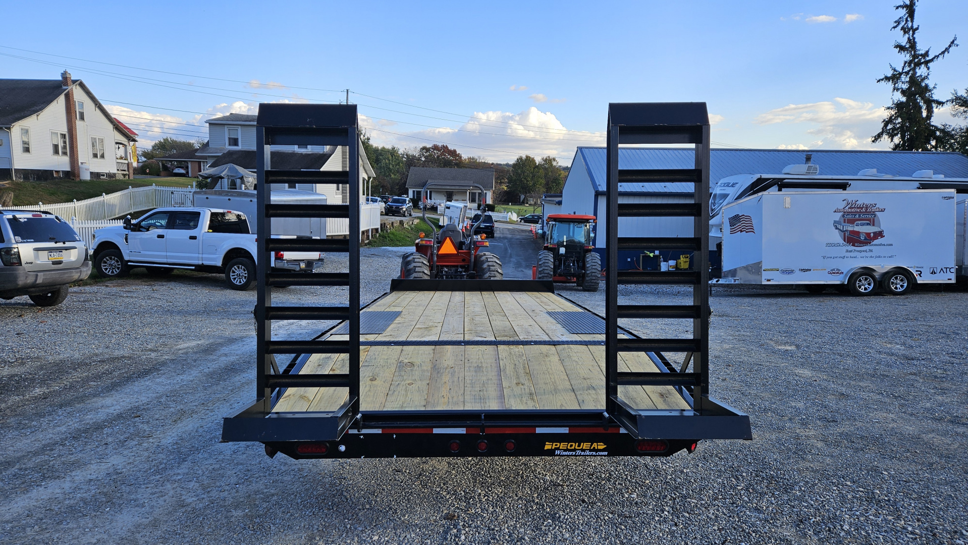 New 2025 Pequea Trailers HDDO 20 Deckover Trailer