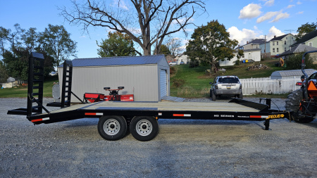 New 2025 Pequea Trailers HDDO 20 Deckover Trailer