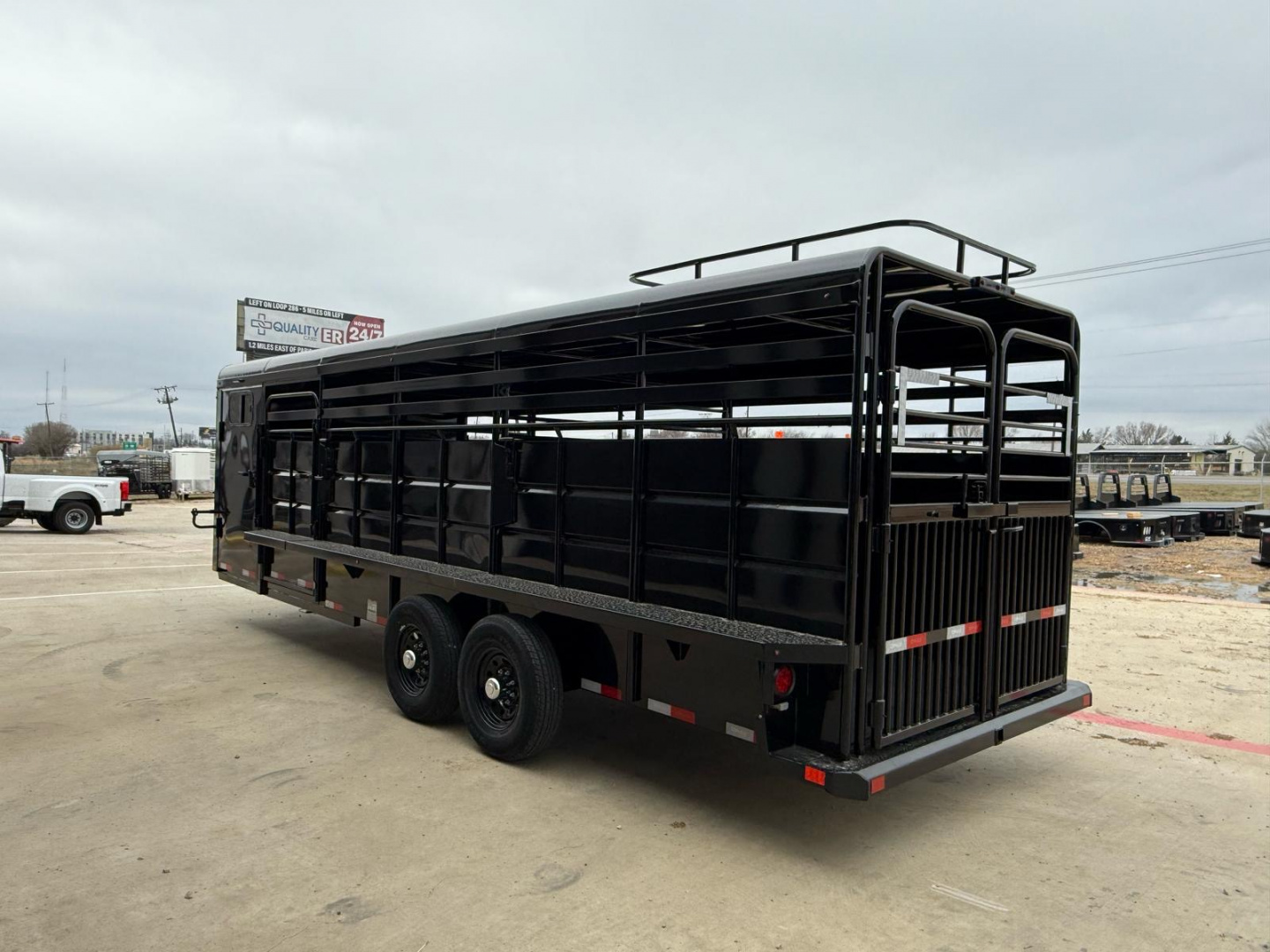 New 2026 Delco Trailers MC24 Stock / Stock Combo Trailer 43066