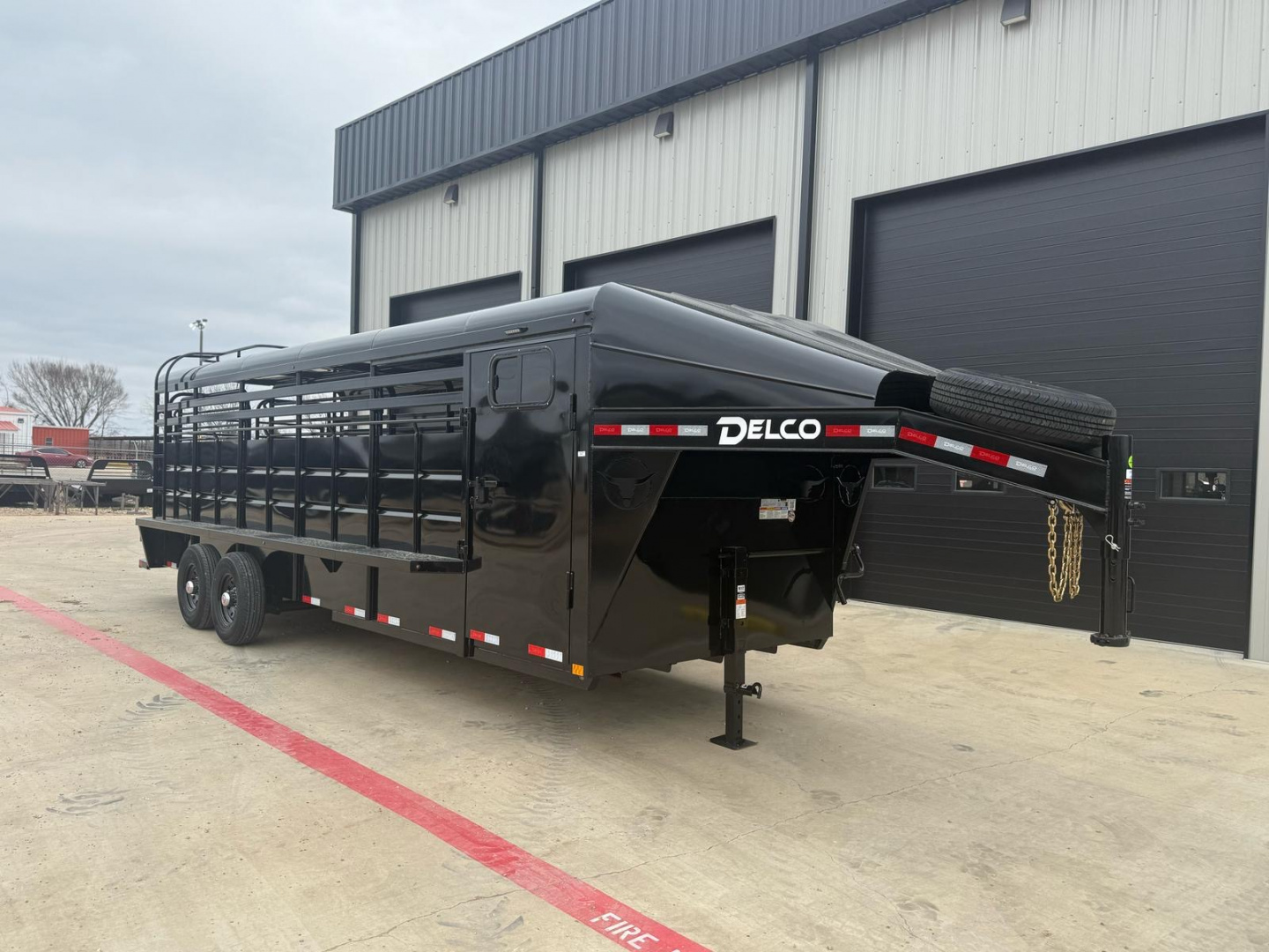 New 2026 Delco Trailers MC24 Stock / Stock Combo Trailer 43066