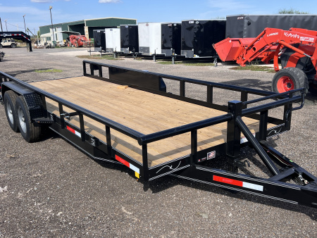 New 2026 Kearney 83x20ft Heavy Duty Equipment Trailer