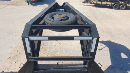 Used 2021 PJ 102''x40' GN Flatdeck w/ Monster Ramps