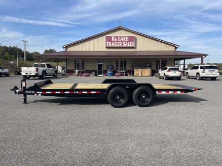 New 2026 Rice Trailers PTH20-TILT Flatbed Trailer