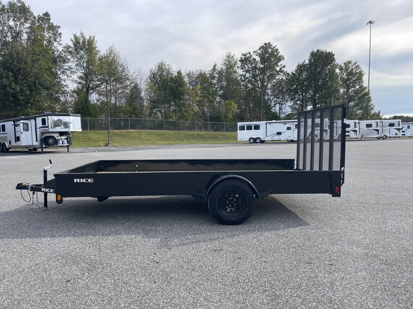 New 2026 Rice Trailers SST8214 Utility Trailer
