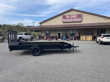 New 2026 Rice Trailers SST8214 Utility Trailer