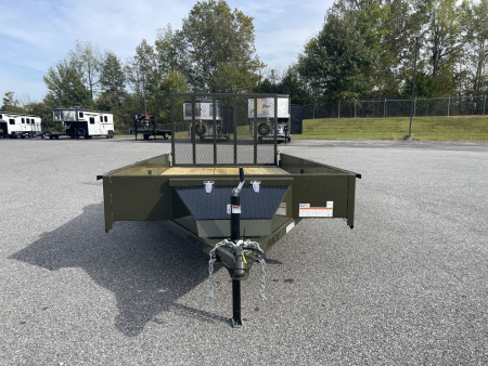 New 2026 Rice Trailers SST7612 Utility Trailer