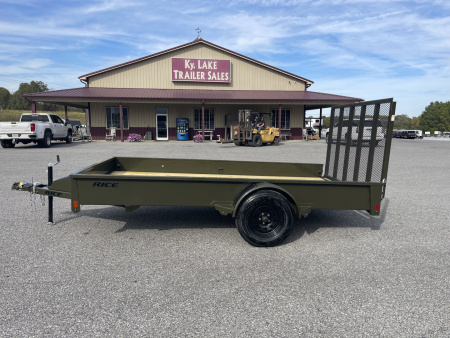 New 2026 Rice Trailers SST7612 Utility Trailer