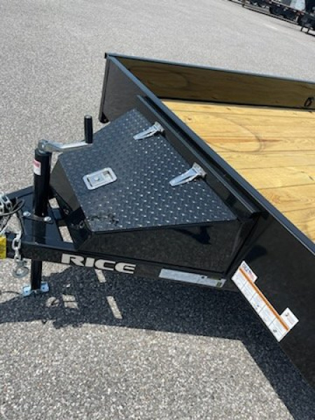 New 2026 Rice Trailers SST7612 Utility Trailer