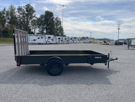 New 2026 Rice Trailers SST7612 Utility Trailer