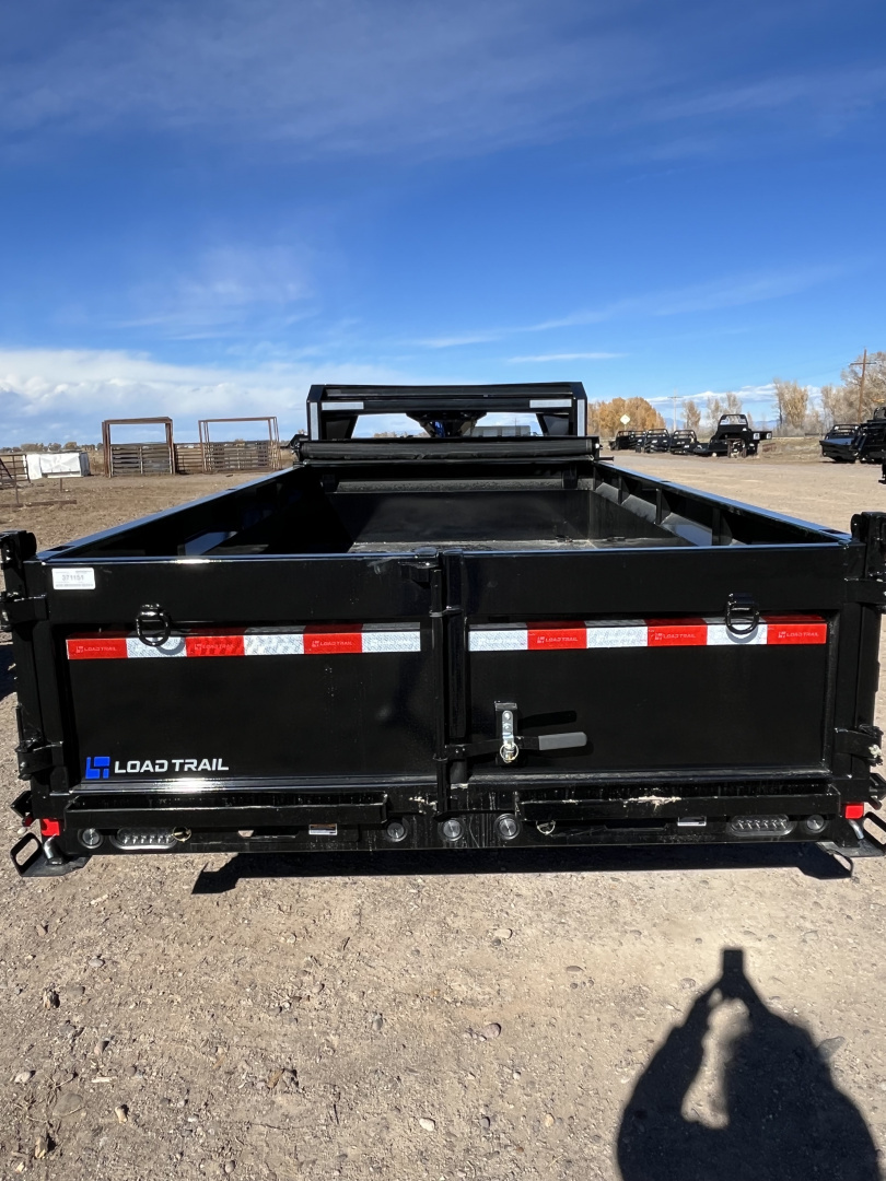 New 2026 Load Trail 83" x 14' Tandem Axle Gooseneck Low-Pro Dump