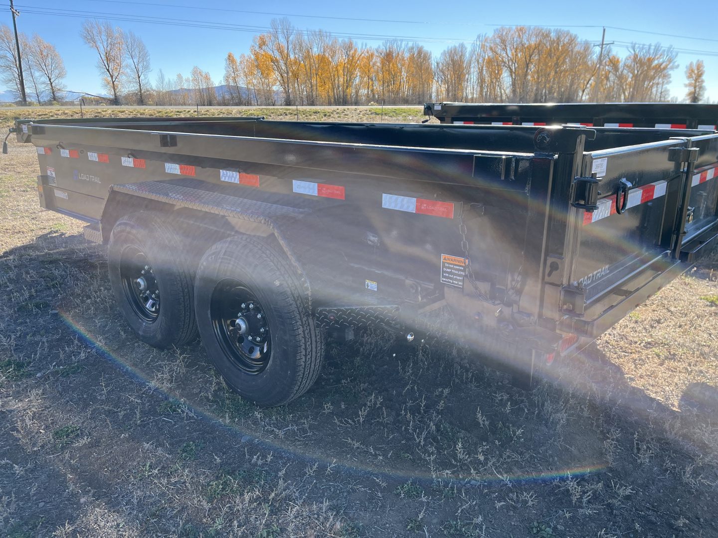 New 2026 Load Trail 83" x 14' Tandem Axle Dump (6" Channel Frame)
