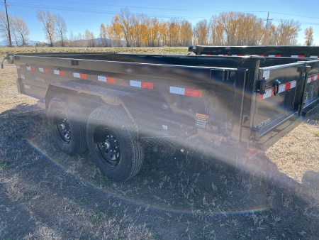 New 2026 Load Trail 83" x 14' Tandem Axle Dump (6" Channel Frame)