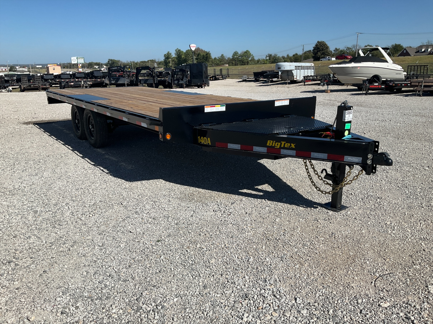 New 2026 Big Tex 102"x20' 14K Over-The-Axle Flatbed Trailer – 14OA