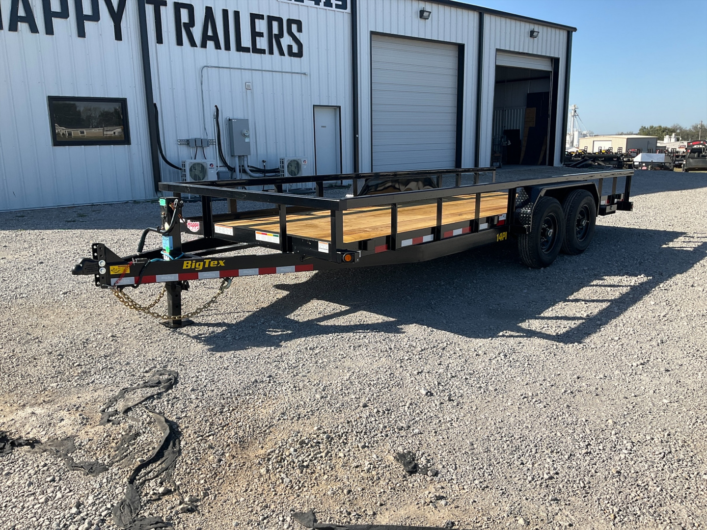 New 2026 Big Tex 83"x20' 14K Tandem Axle Pipe Top Utility Trailer – 14PI