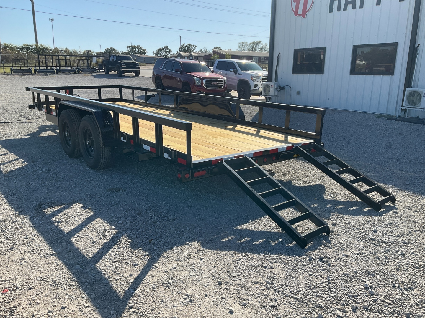 New 2026 Big Tex 83"x20' 14K Tandem Axle Pipe Top Utility Trailer – 14PI