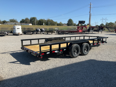 New 2026 Big Tex 83"x20' 14K Tandem Axle Pipe Top Utility Trailer – 14PI