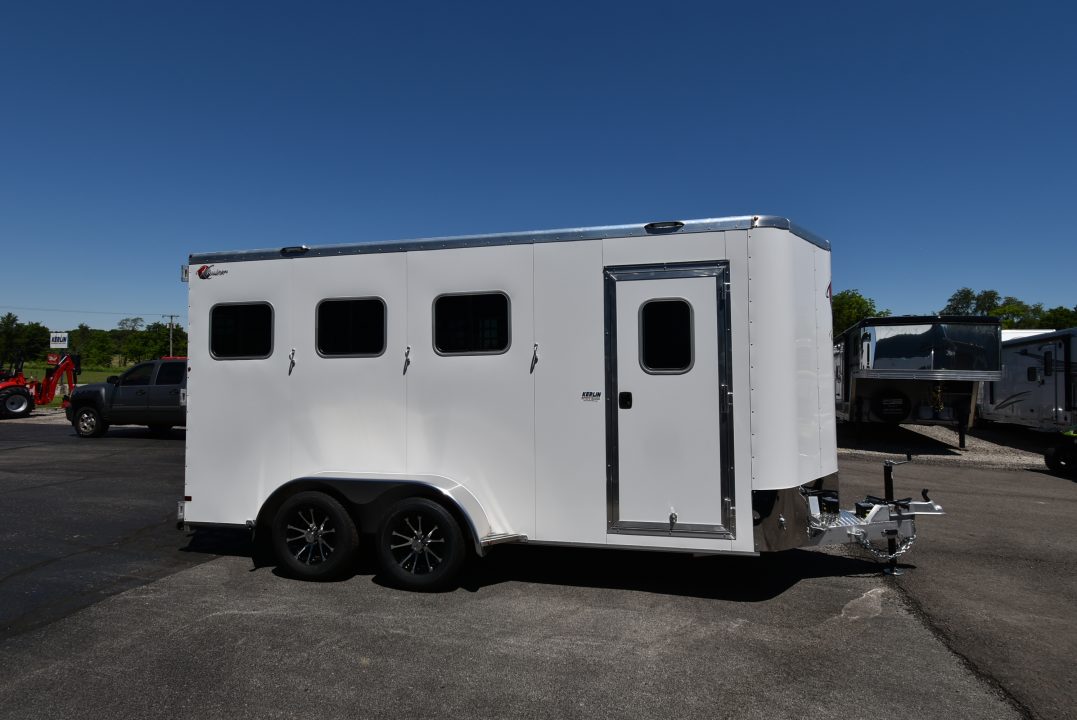 New 2027 Kiefer Manufacturing Kruiser 3 Horse BP Horse Trailer