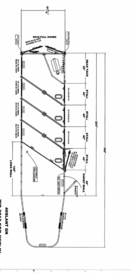 New 2027 Merhow Trailers Bronco 7300 Horse Trailer