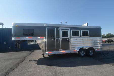 New 2027 Merhow Trailers Bronco 7300 Horse Trailer