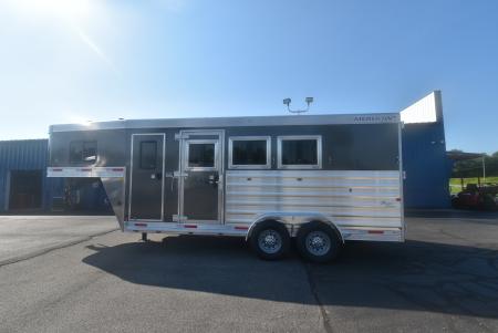 New 2027 Merhow Trailers Bronco 7300 Horse Trailer