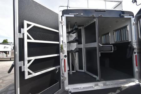New 2027 Bison Trailers SIlverado 8313B.S Horse Trailer