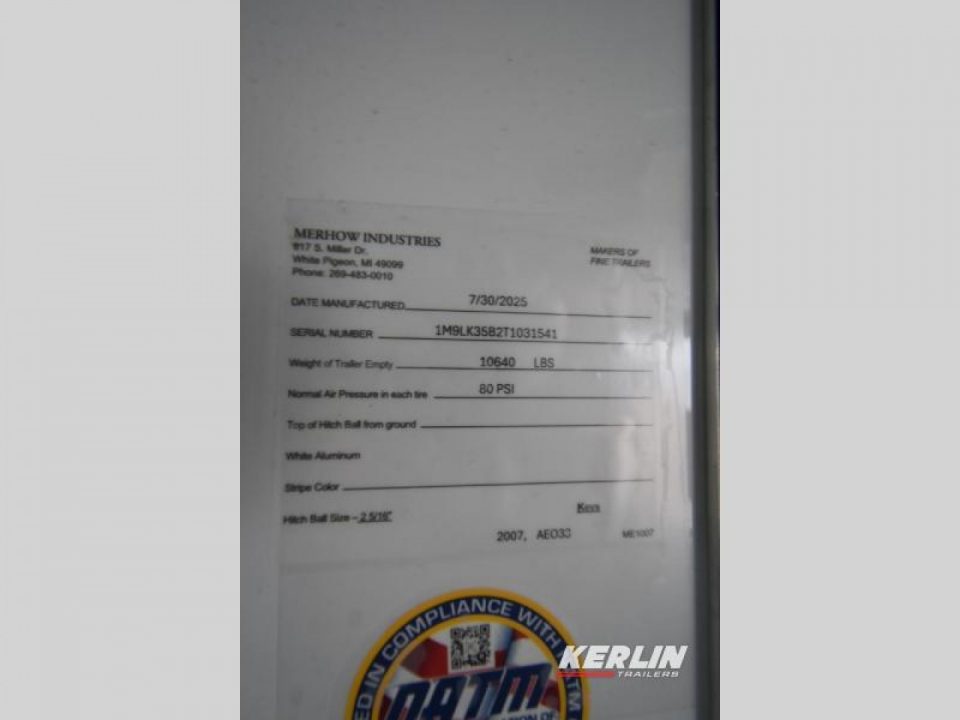 New 2027 Merhow Trailers Stampede 8312 Horse Trailer