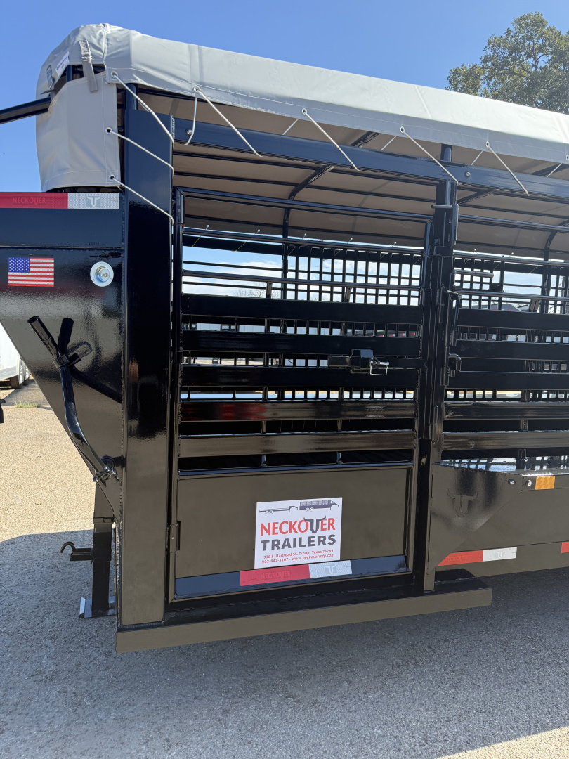 New 2026 Neckover 6'8" X 28' Stock / Stock Combo Trailer