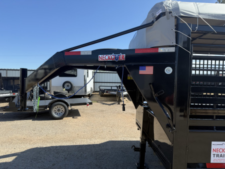 New 2026 Neckover 6'8" X 28' Stock / Stock Combo Trailer