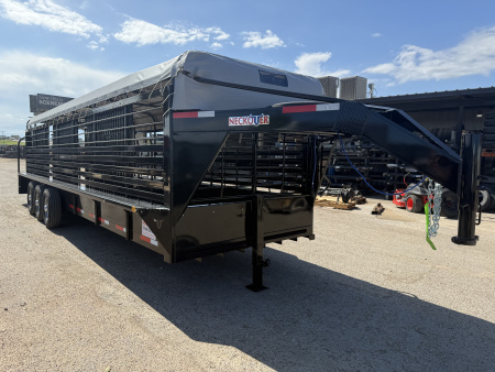 New 2026 Neckover 6'8" X 28' Stock / Stock Combo Trailer