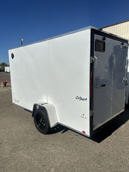 New 2026 Pace American 6X12 3K Outback DLX Cargo / Enclosed Trailer