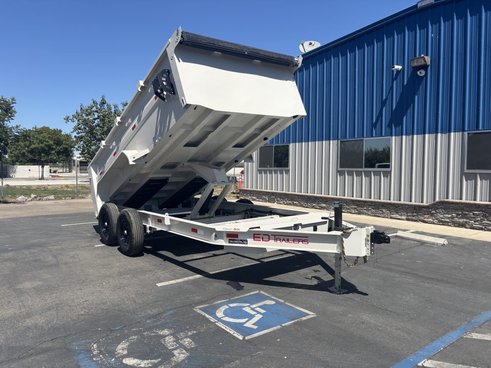 New 2026 ED 7'X14' 3 FOOT WALL 14K GVWR