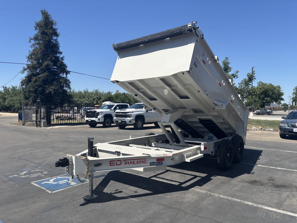 New 2026 ED 7'X14' 3 FOOT WALL 14K GVWR