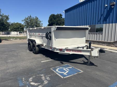 New 2026 ED 7'X14' 3 FOOT WALL 14K GVWR