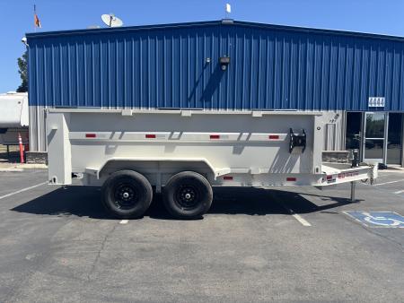New 2026 ED 7'X14' 3 FOOT WALL 14K GVWR