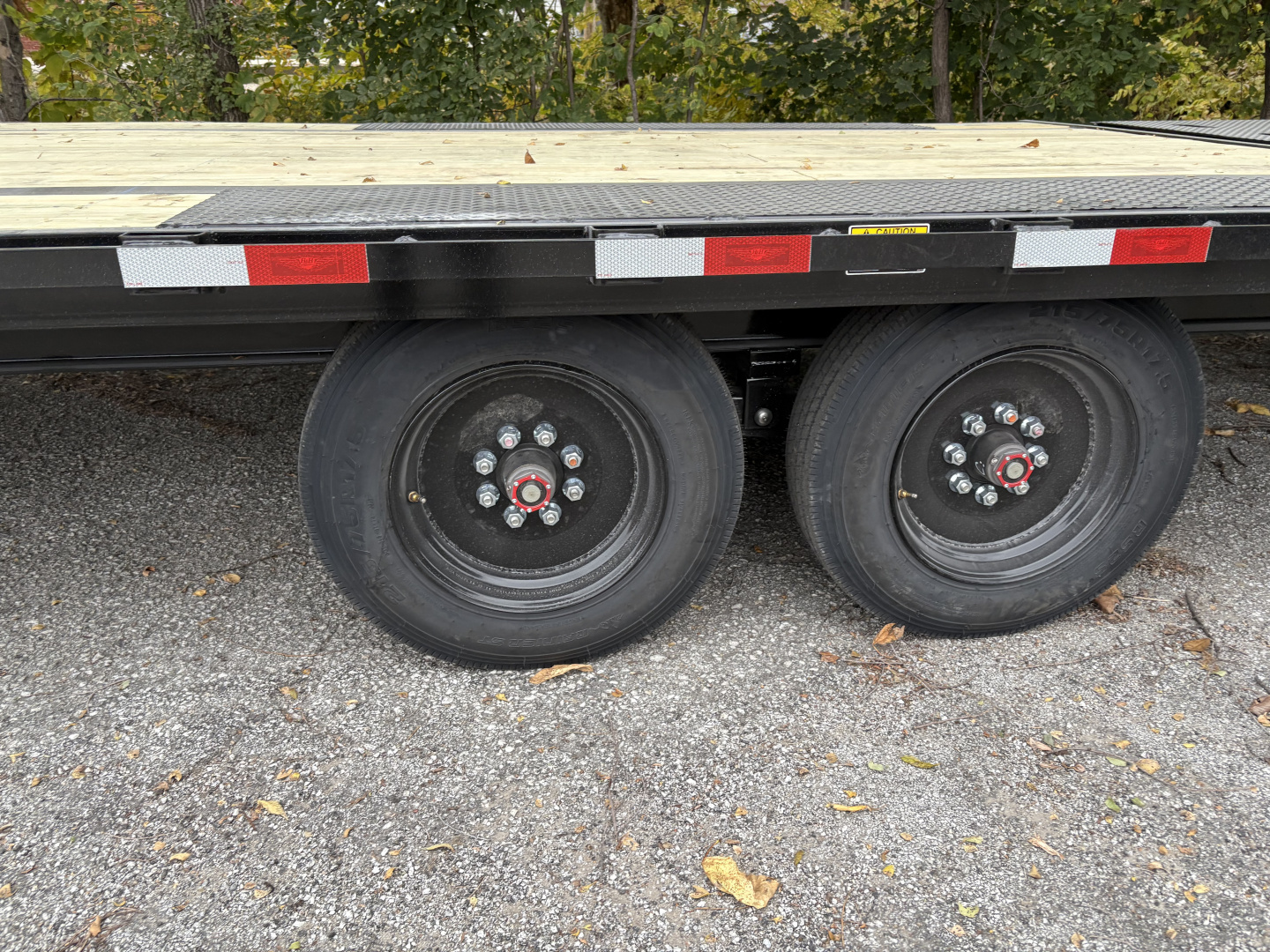 New 2025 H&H 102x25+5 GN 17.6k Deckover Trailer