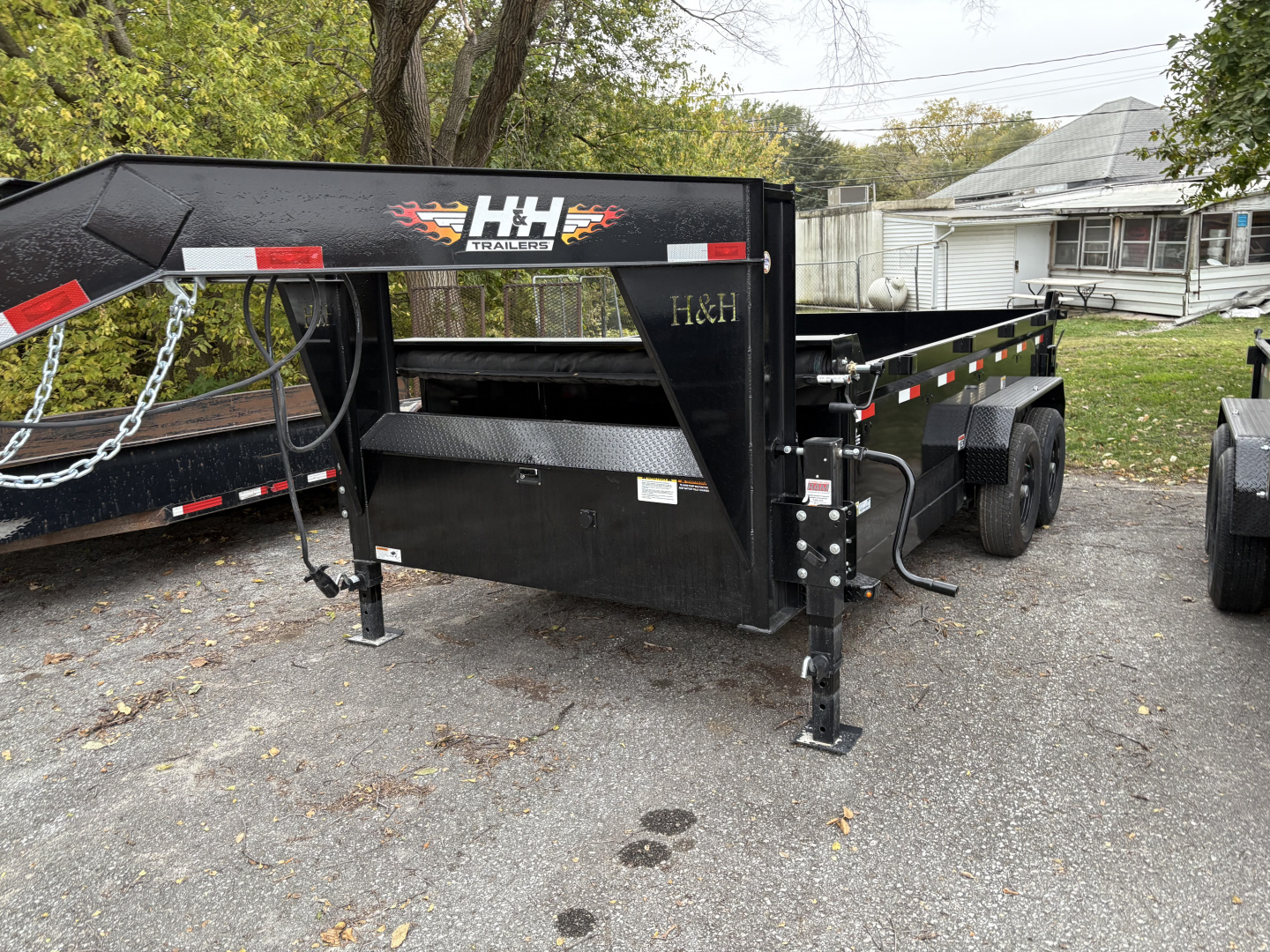 New 2025 H&H 83x14-GN-14k Dump Trailer