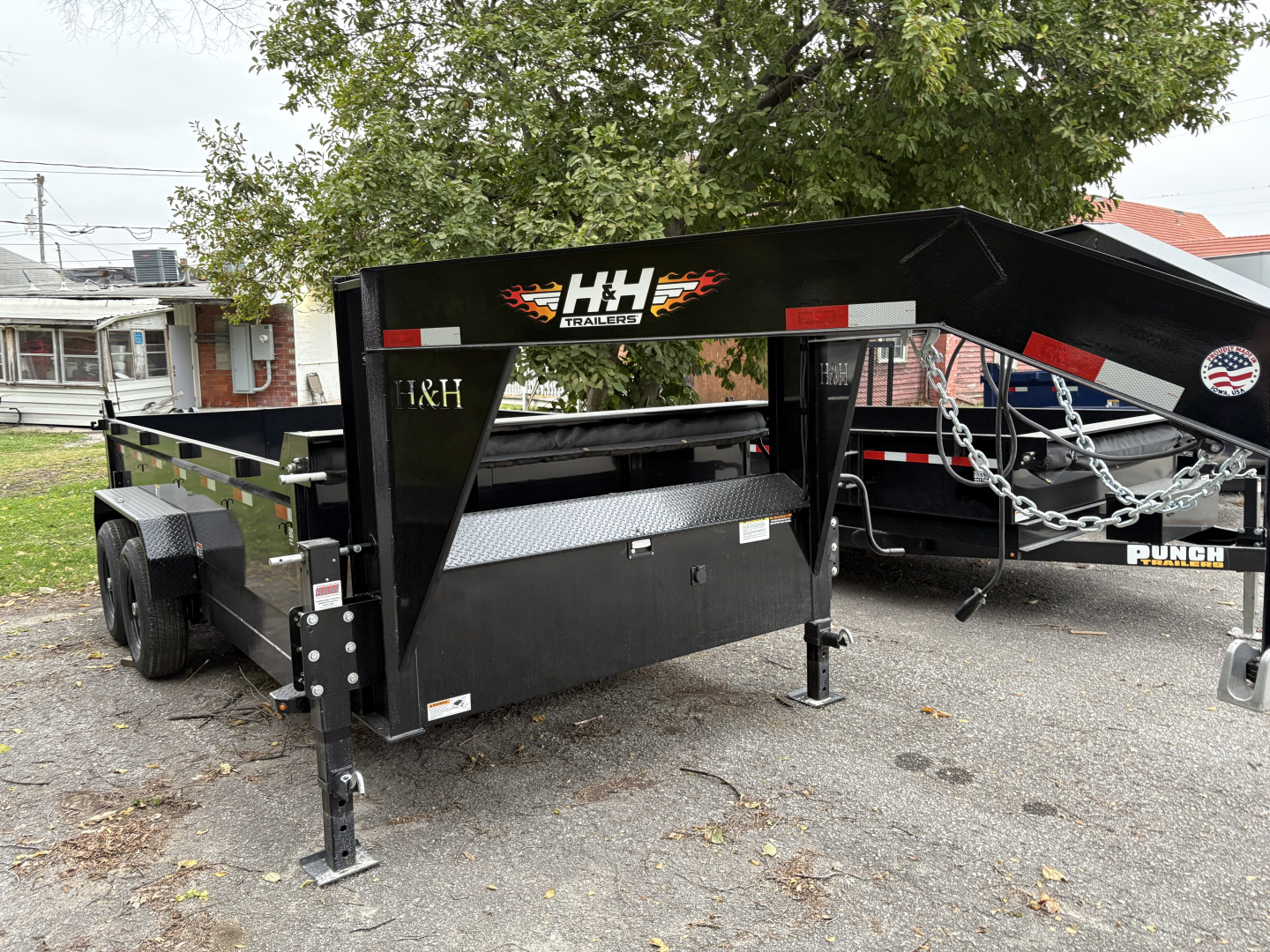 New 2025 H&H 83x14-GN-14k Dump Trailer