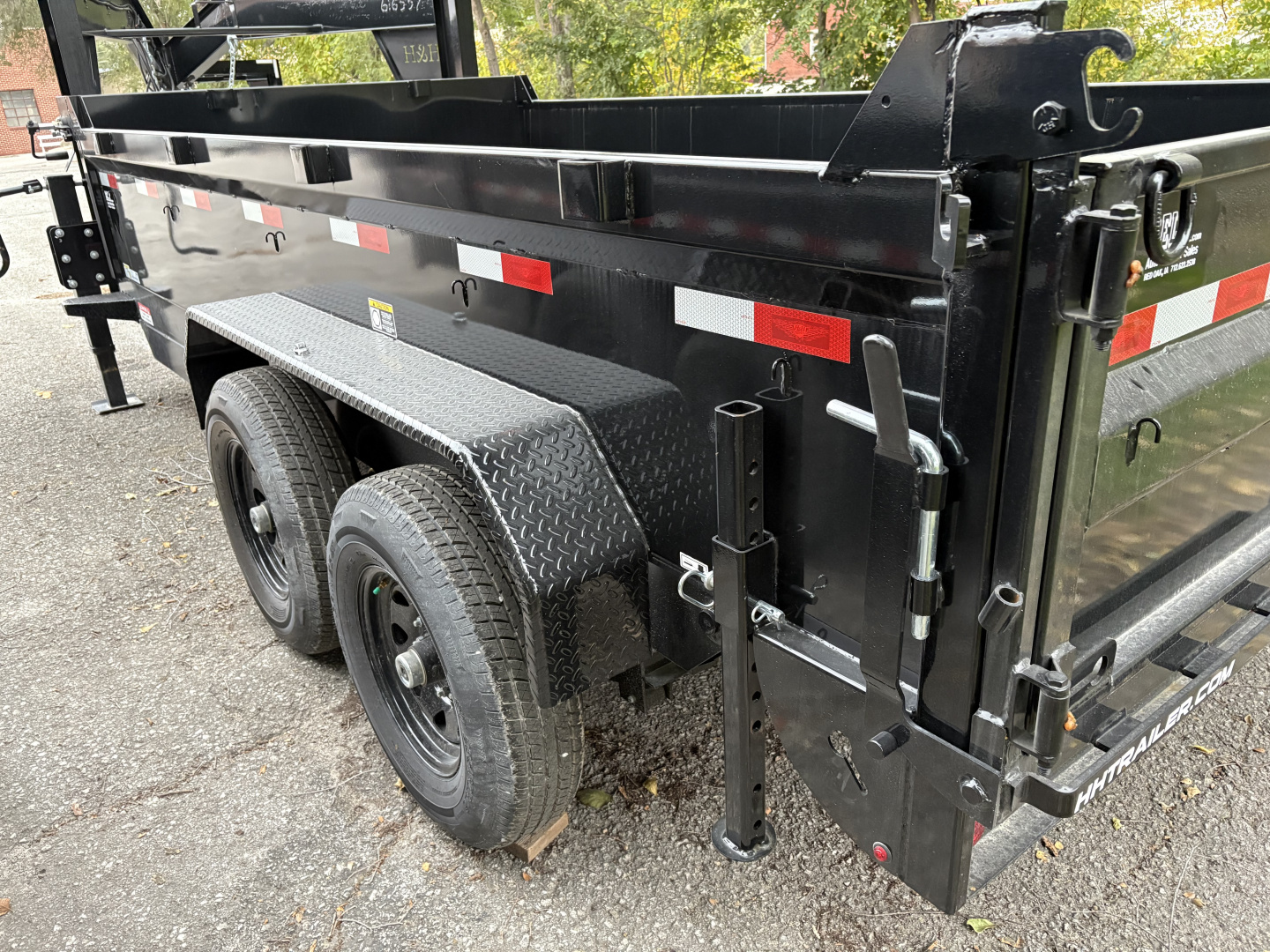 New 2025 H&H 83x14-GN-14k Dump Trailer