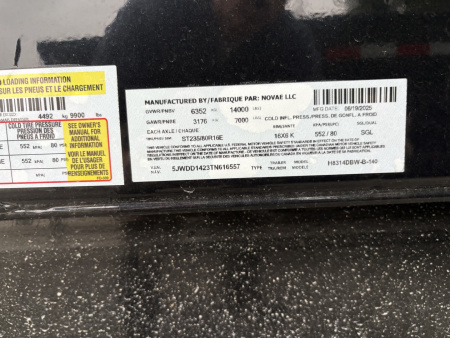 New 2025 H&H 83x14-GN-14k Dump Trailer