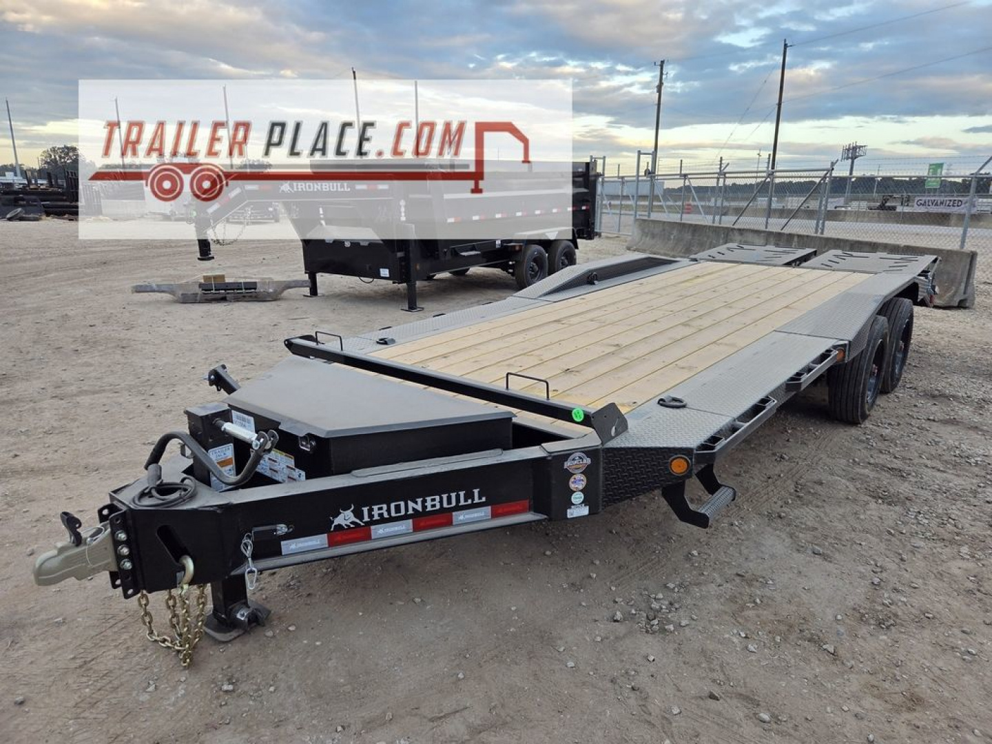 New 2026 IRON BULL 102"X22' 22K EHB W/ RAMPAGE RAMPS