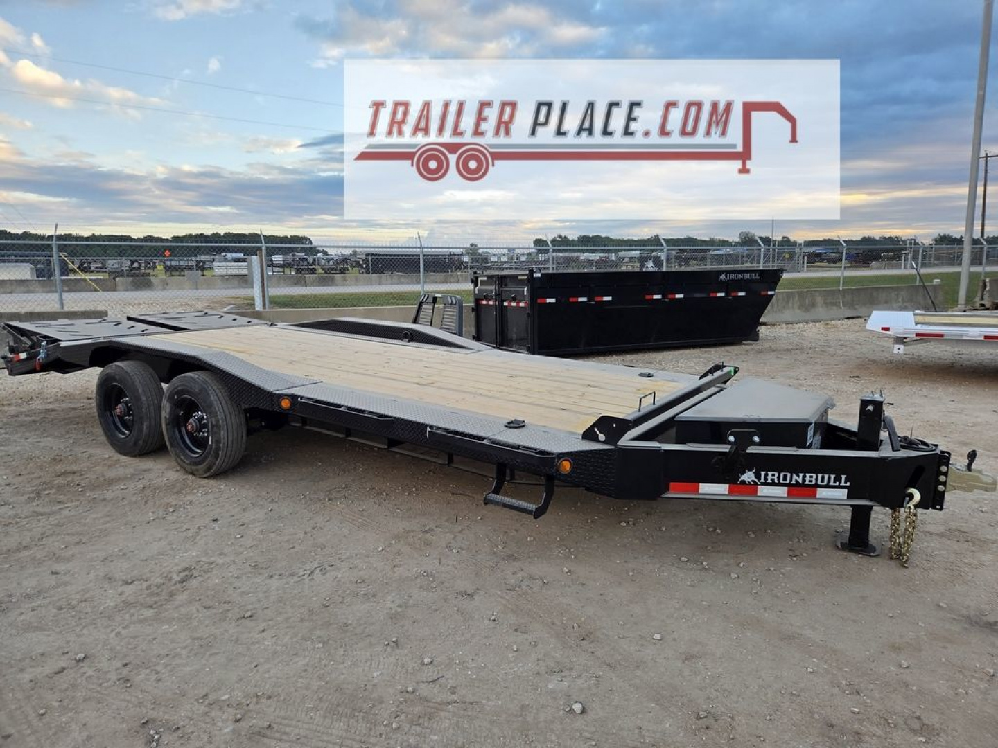 New 2026 IRON BULL 102"X22' 22K EHB W/ RAMPAGE RAMPS