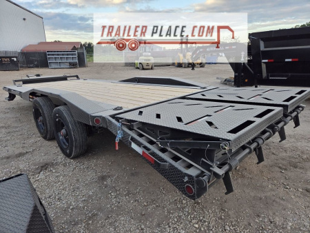 New 2026 IRON BULL 102"X22' 22K EHB W/ RAMPAGE RAMPS