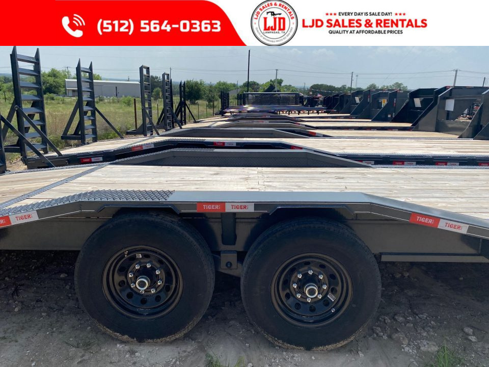 New 2026 Tiger - Gooseneck Drive Over Fender Trailer 102" X 26'