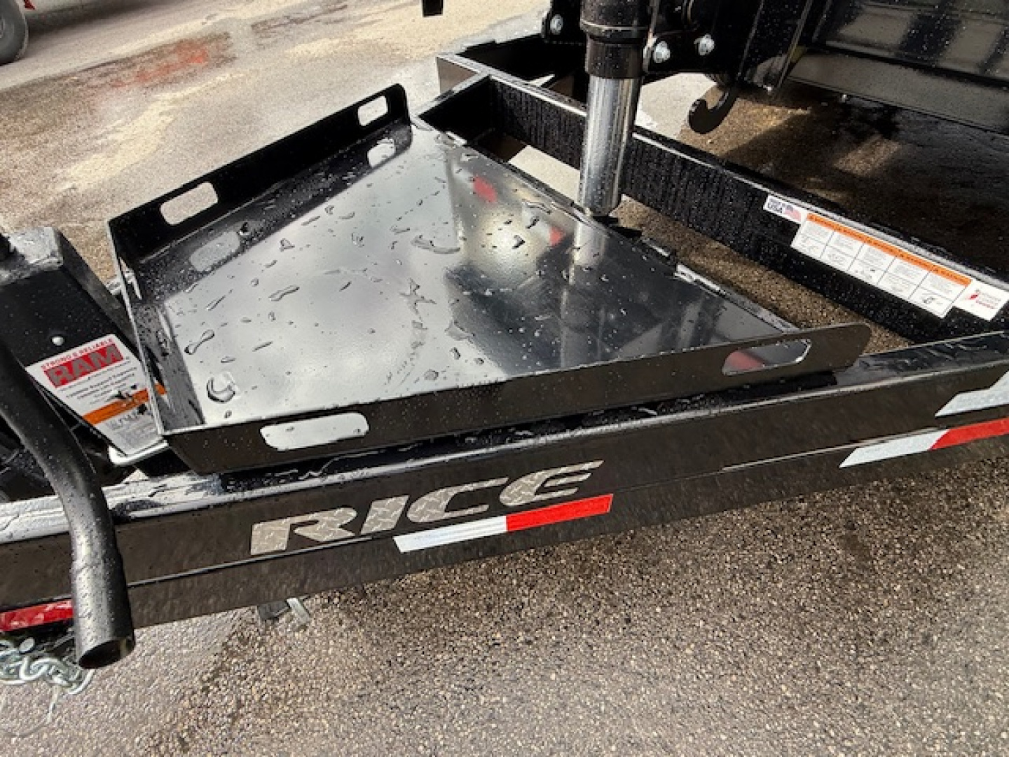 New 2026 Rice Trailers 7X14 Dump Trailer
