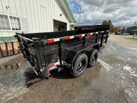 New 2026 Rice Trailers 7X14 Dump Trailer
