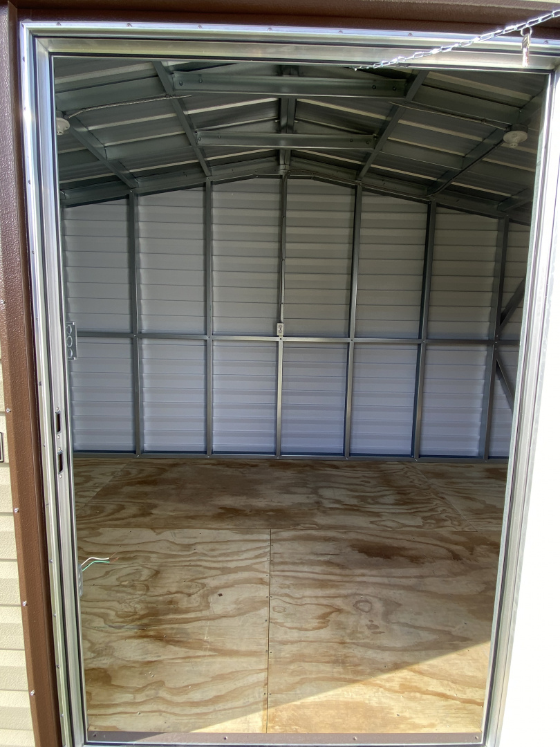 New 2025 Lark 8X16 - ECONO Steel Frame Shed