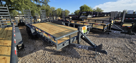 New 2026 Tiger - 83  x 18' - HD Pipe top - Equipment Trailer