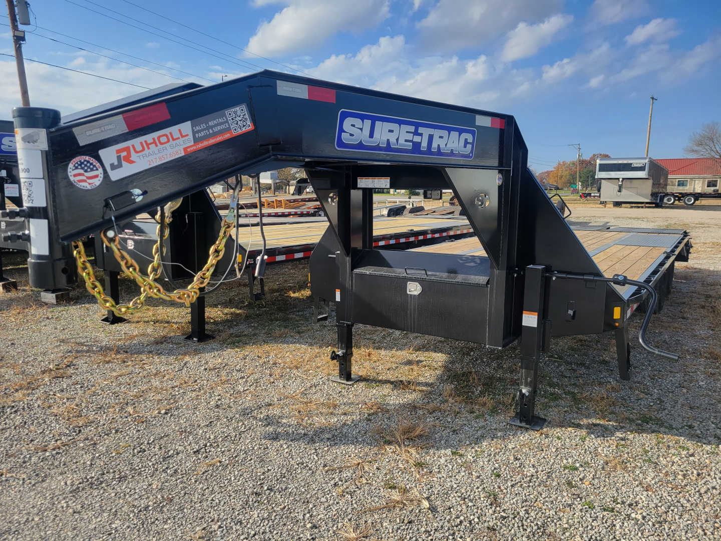New 2026 Sure-Trac 8.5x20+5 Heavy Duty Low Profile Gooseneck Trailer