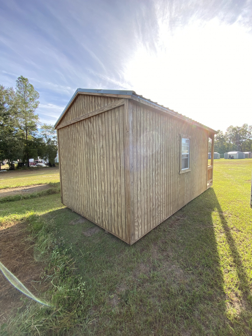 Used USED: 2025 Lark 10X20 - CABIN Steel Frame Shed, Call For Price