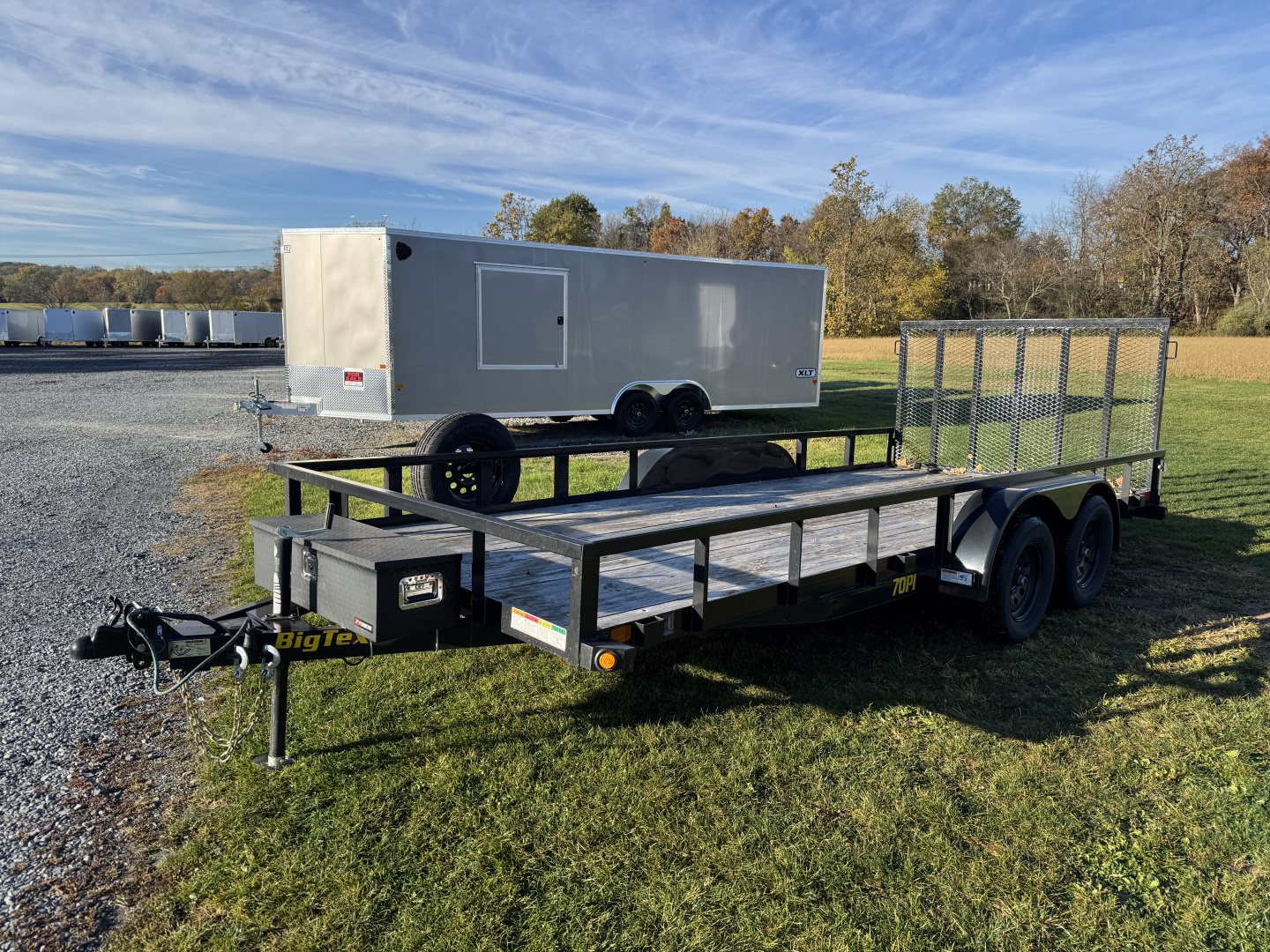 Used 2023 Big Tex Trailers 18 LST Landscape Trailer